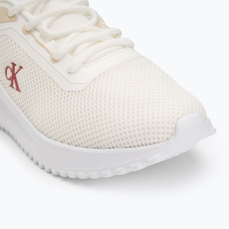 Moteriški batai Calvin Klein YW0YW01851 Eva Runner L-Up Mix Mesh Logo Ck bright white/black 7