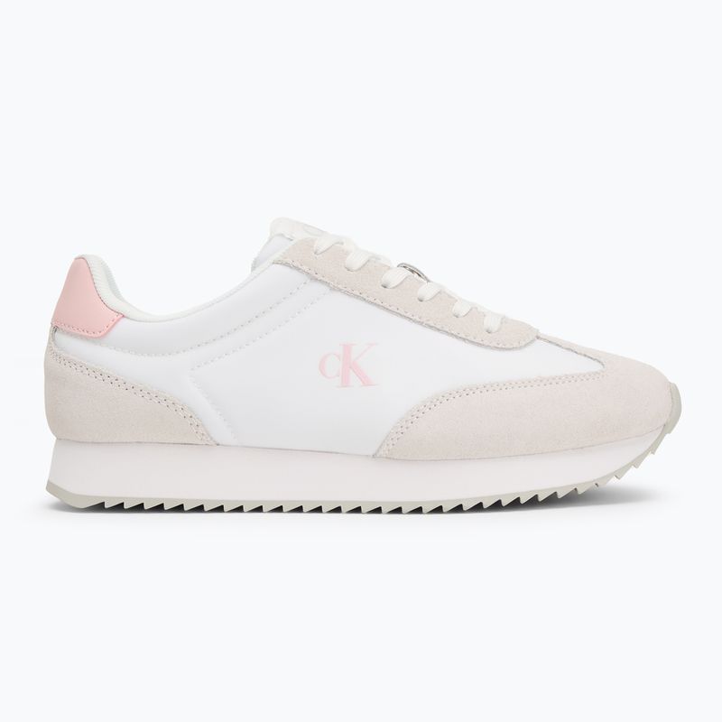 Moteriški batai Calvin Klein YW0YW01828 Caleup Mg Nylon Mix Bright White/Sweet Pink 2