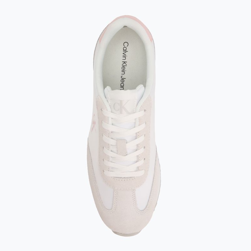 Moteriški batai Calvin Klein YW0YW01828 Caleup Mg Nylon Mix Bright White/Sweet Pink 5