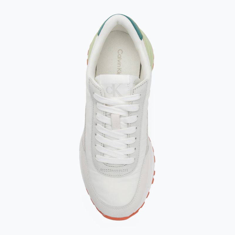 Moteriški batai Calvin Klein YW0YW01852 Hike Runner Mg Nylon Mix bright white/oyster mushwroom 5
