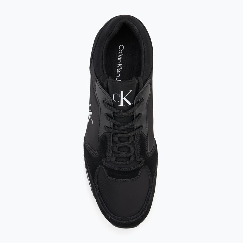 Moteriški batai Calvin Klein YW0YW01644 Runner Laceup Sock Mg Nylon Mix black 5