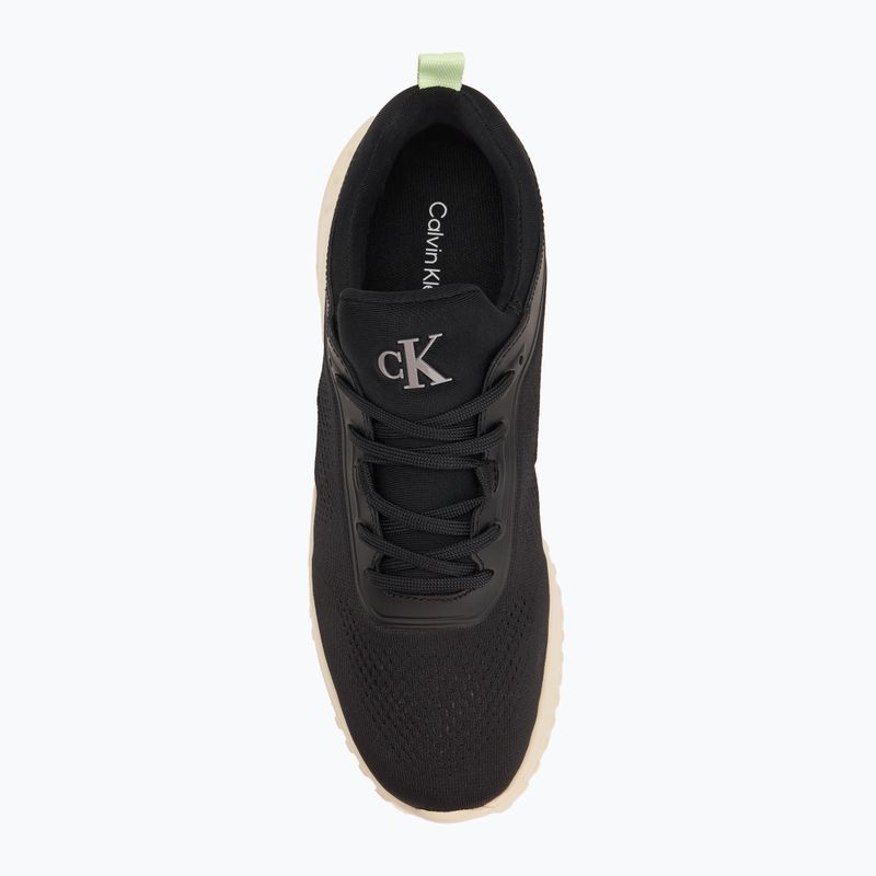 Moteriški batai Calvin Klein YW0YW01855 Eva Runner Sock Mg Tech Mix black/pistachio/white jade 5