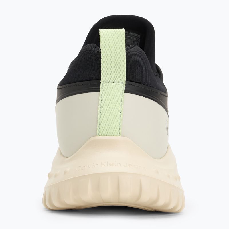 Moteriški batai Calvin Klein YW0YW01855 Eva Runner Sock Mg Tech Mix black/pistachio/white jade 6