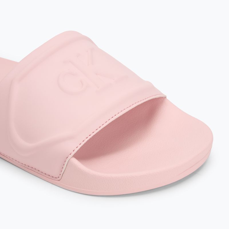 Moteriškos šlepetės Calvin Klein YW0YW01879 Pu Hf Mg sweet pink 7