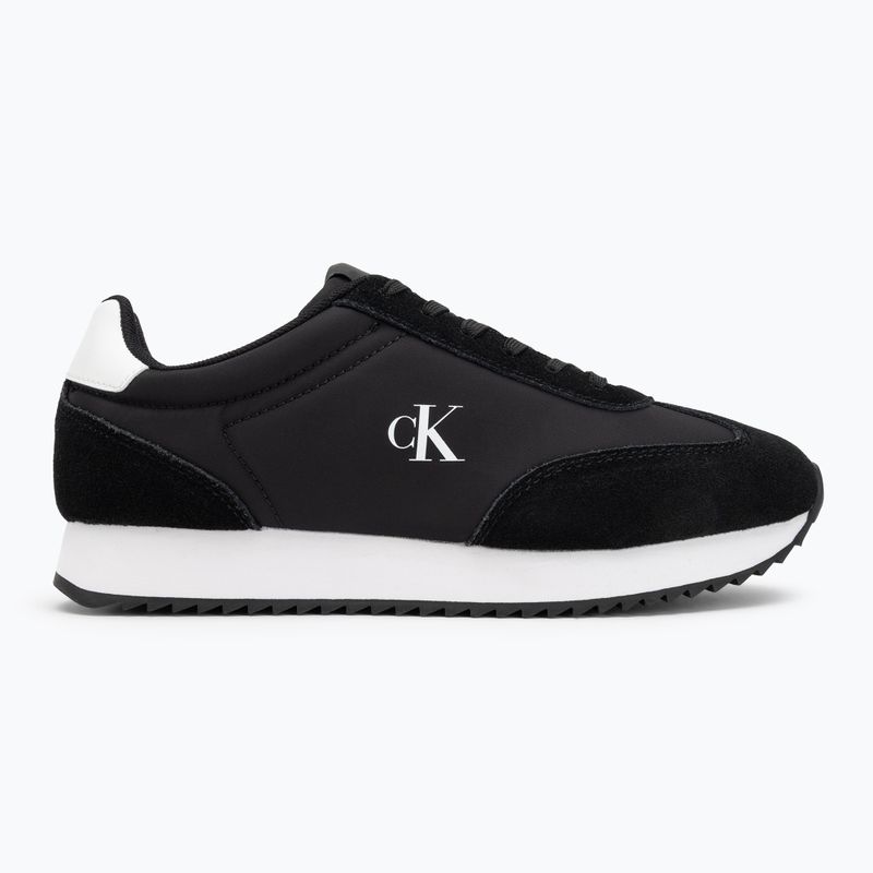 Moteriški batai Calvin Klein YW0YW01828 Caleup Mg Nylon Mix Black/Bright White 2