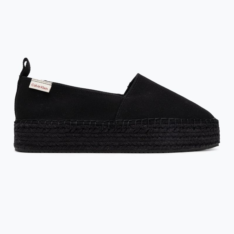Moteriškos espadrilės Calvin Klein YW0YW01871 Platform ML CS ck black 2