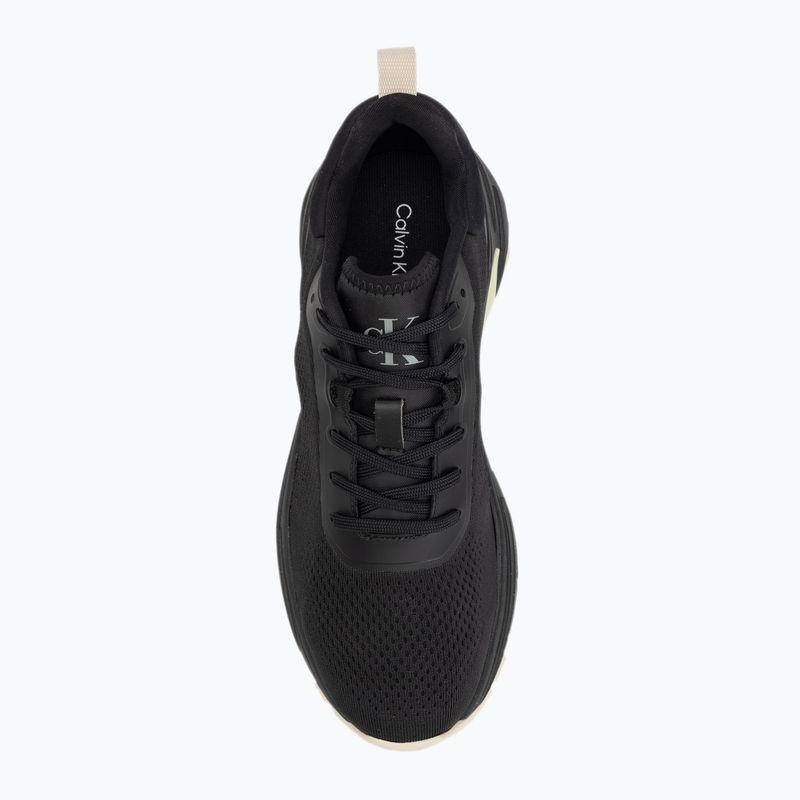 Moteriški batai Calvin Klein YW0YW01856 Hike Runner Mg Tech Knit black/pistachio/white jade 5