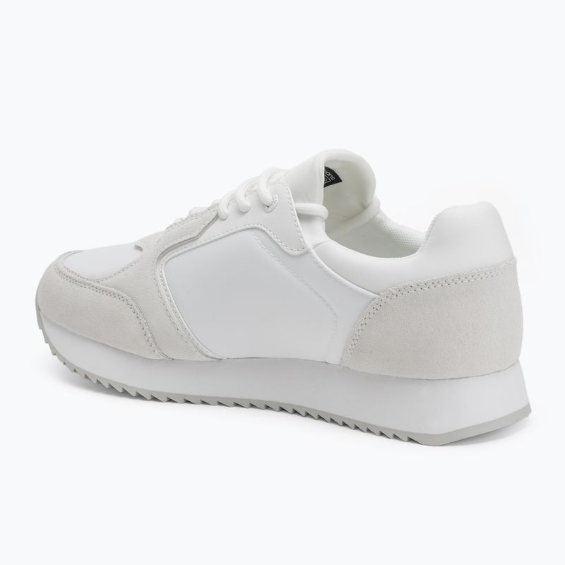 Vyriški batai Calvin Klein YM0YM01326 Retro Runner Sock Lace Up Ny-Su Bright White/Black 3