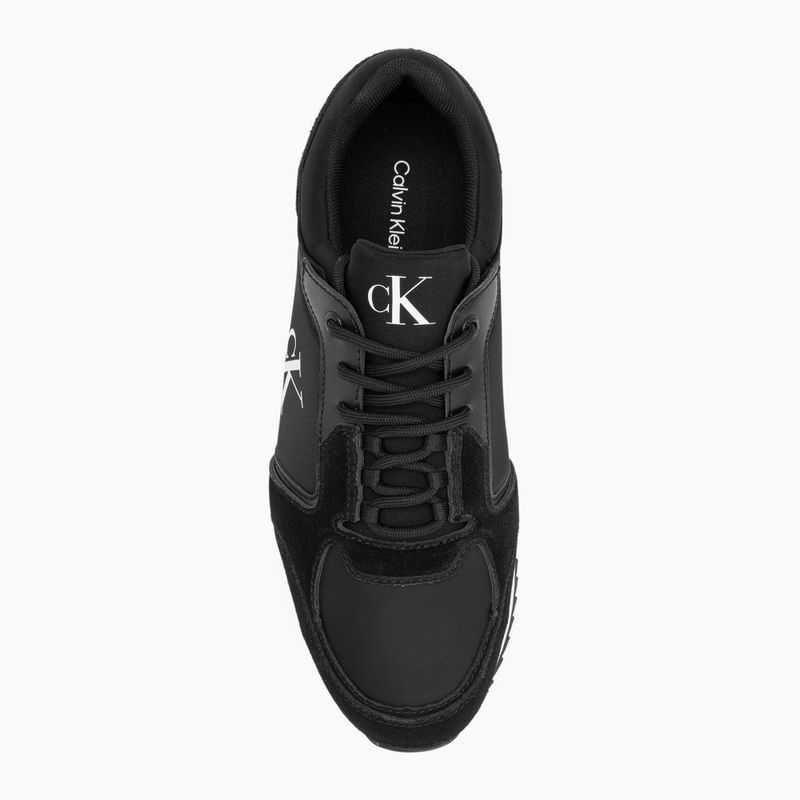 Vyriški batai Calvin Klein YM0YM01326 Retro Runner Sock Lace Up Ny-Su Calvin Navy/Bright White/Gum 5