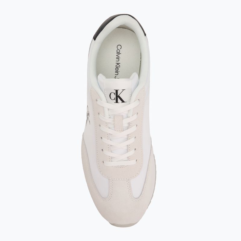 Vyriški batai Calvin Klein YM0YM01325 Retro Runner Lace Up Ny-Su Bright White/Black 5