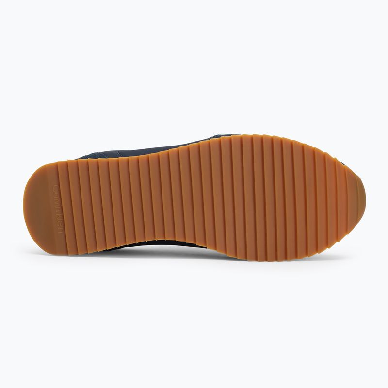 Vyriški batai Calvin Klein YM0YM01326 Retro Runner Sock Lace Up Ny-Su Calvin Navy/Bright White/Gum 4