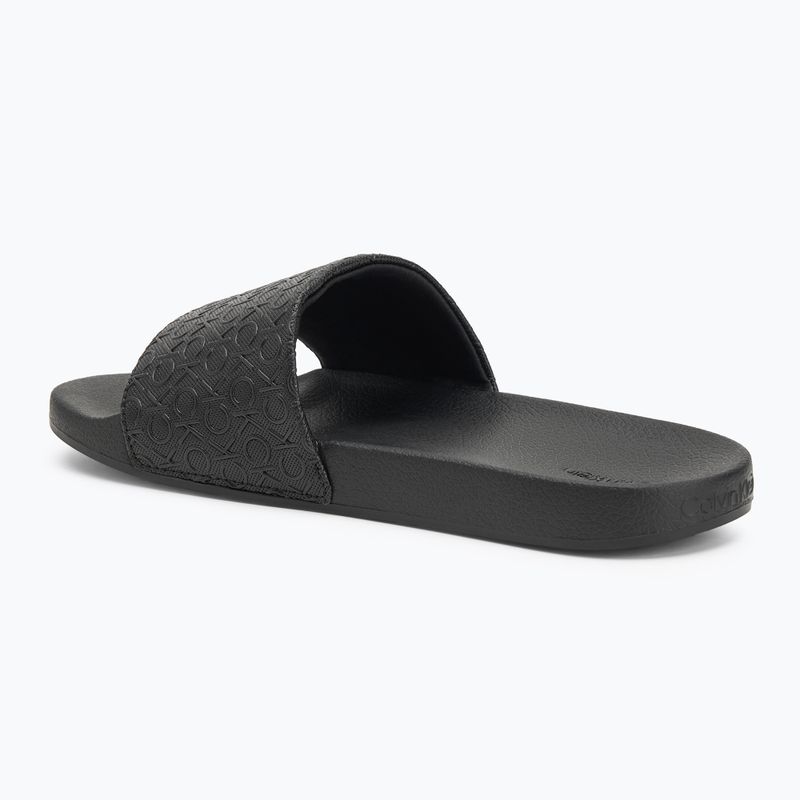 Moteriškos šlepetės Calvin Klein HW0HW02541 Pool Slide Mono Ck Black 3