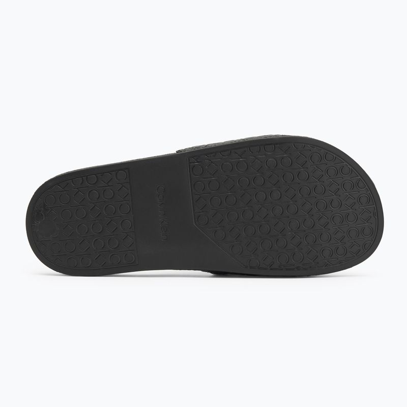 Moteriškos šlepetės Calvin Klein HW0HW02541 Pool Slide Mono Ck Black 4