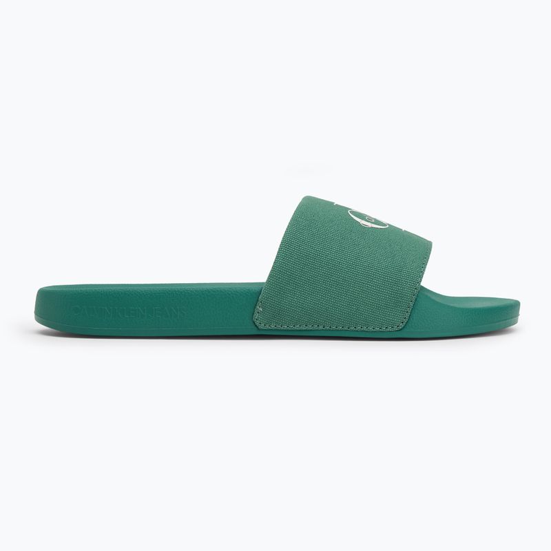 Vyriškos šlepetės Calvin Klein YM0YM01367 Monologo CV Wild Green 2