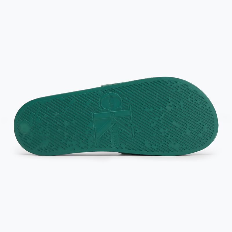 Vyriškos šlepetės Calvin Klein YM0YM01367 Monologo CV Wild Green 4