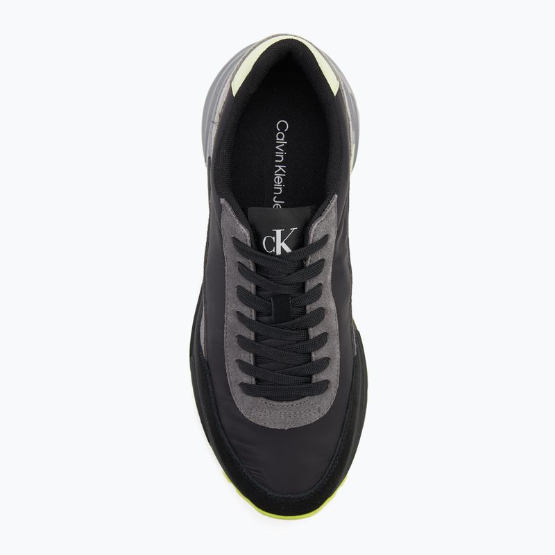 Vyriški batai Calvin Klein YM0YM01292 Hike Runner Casual Ny-Su Ck Black/Granite Grey/Wild Lime 5