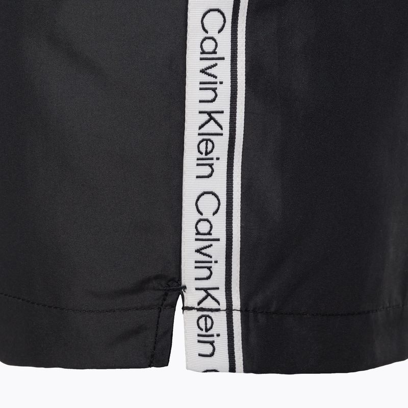 Vyriški Calvin Klein Medium Drawstring maudymosi šortai juodi 8