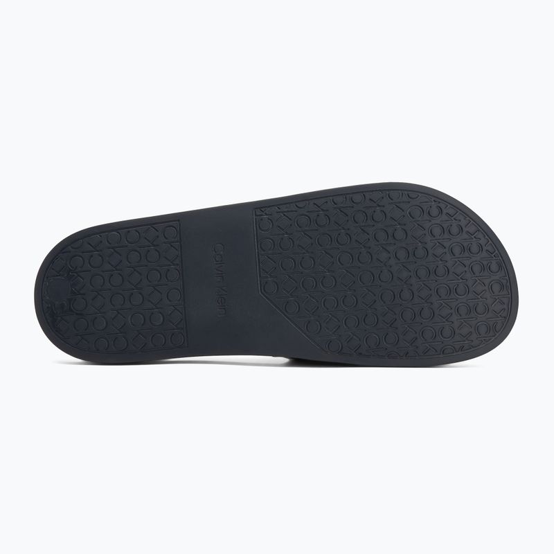 Vyriškos šlepetės Calvin Klein HM0HM00455 Pool Slide Rubber navy 4
