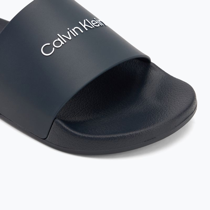 Vyriškos šlepetės Calvin Klein HM0HM00455 Pool Slide Rubber navy 7