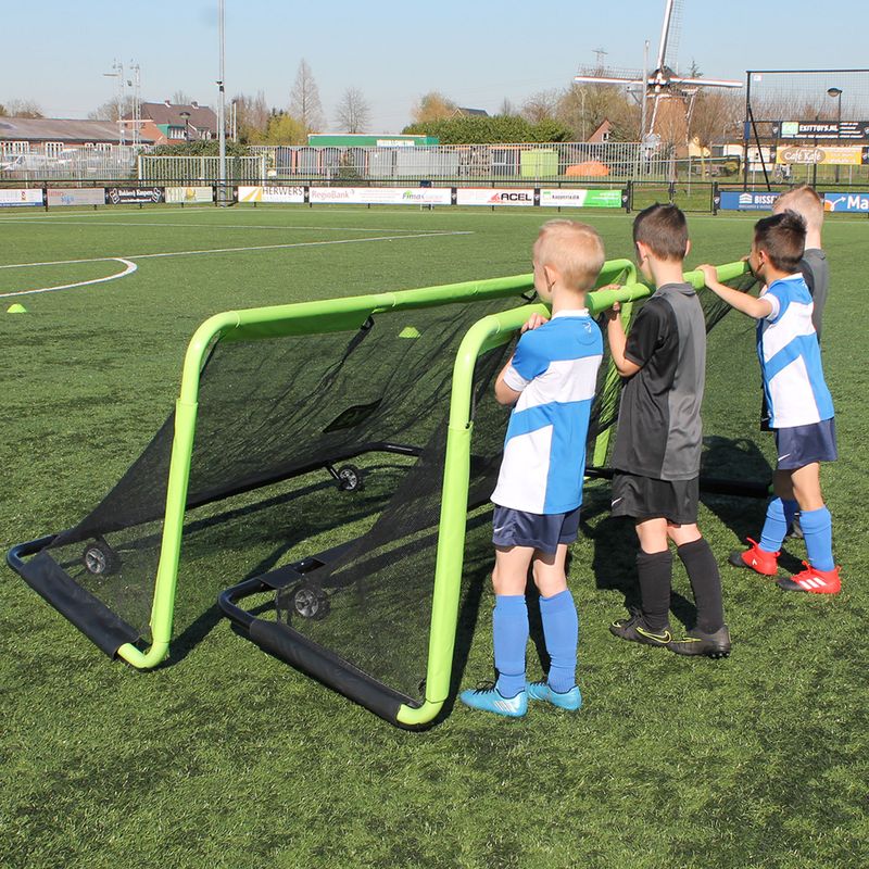 EXIT Tempo futbolo vartai 300 x 200 cm juodi 2940 7