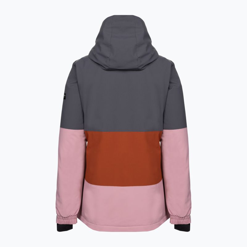 Moteriška Protest Prtlimia slidinėjimo striukė shadow grey 9