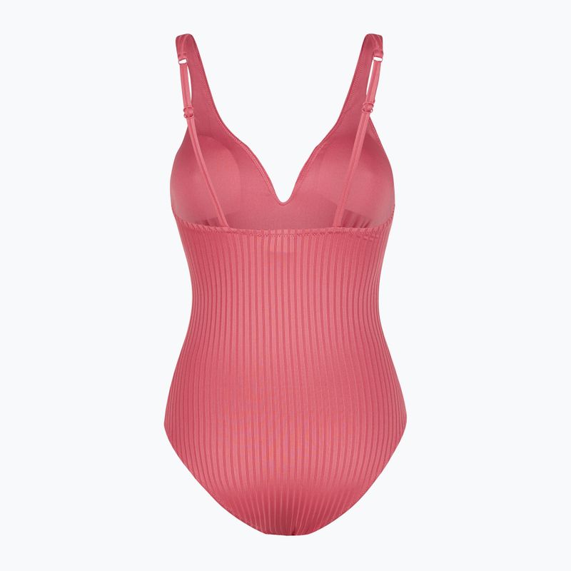 Moteriškas vientisas maudymosi kostiumas Protest Prtbowli smooth pink 2