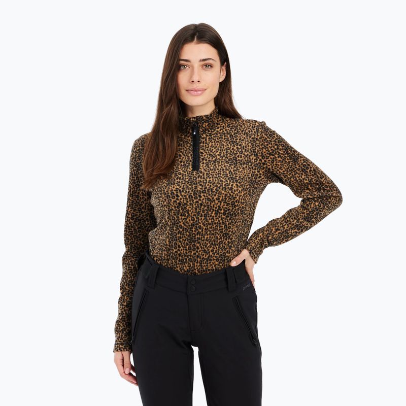 Moteriškas džemperis Protest Prtfuzzy24 1/4 Zip tortilla 5