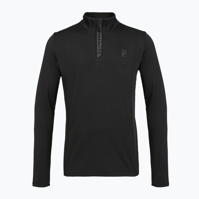 Vyriškas džemperis Protest Rewill 1/4 Zip Active true black