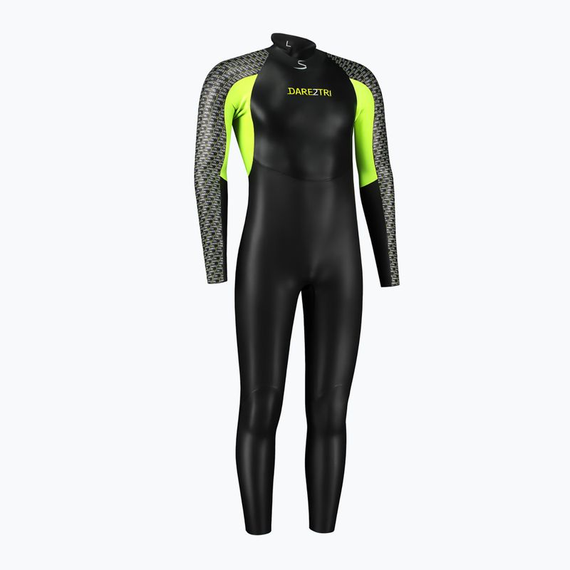 Vyriškas triatlono hidrokostiumas Dare2Tri Dare2Swim 2.0 black 21012