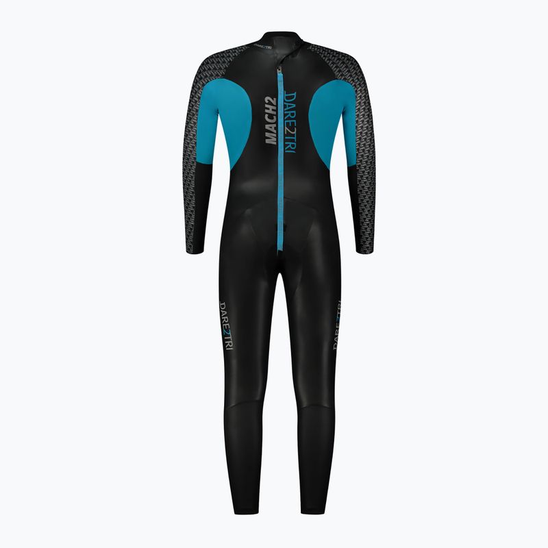 Vyriškas triatlono hidrokostiumas Dare2Tri Mach2 black 21001 2