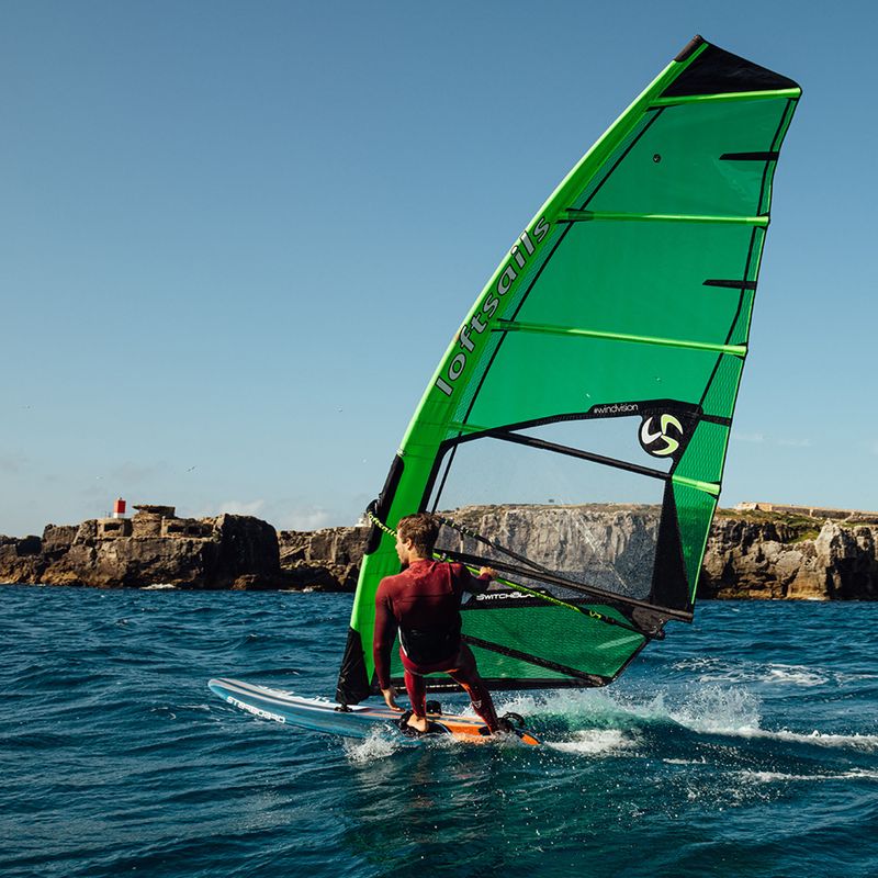 Loftsails 2022 Switchblade žalia burlenčių burė LS060012770 2
