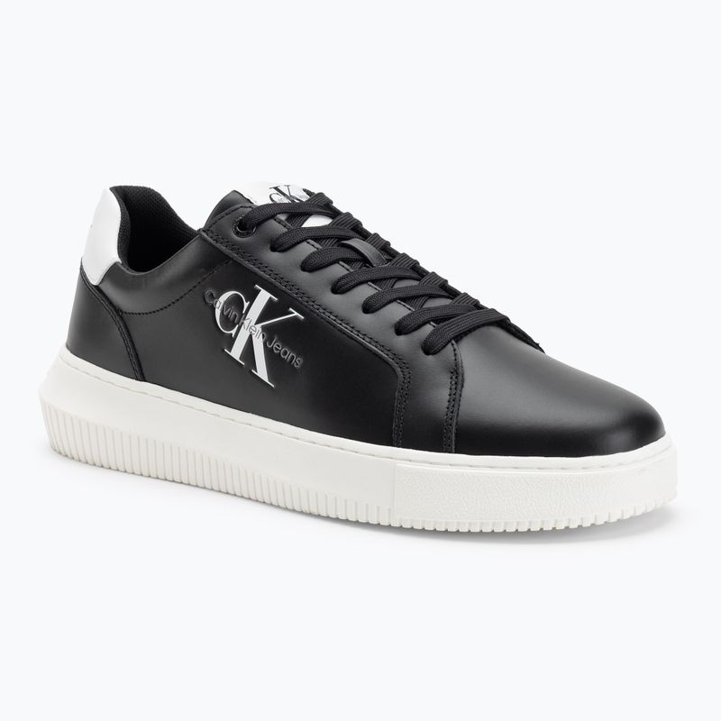 Vyriški batai Calvin Klein YM0YM00681 Chunky Cupsole Monologo Lth triple black/bright white
