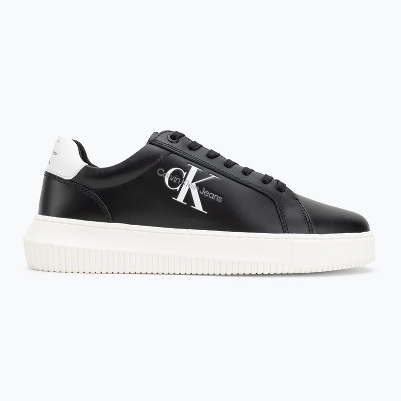 Vyriški batai Calvin Klein YM0YM00681 Chunky Cupsole Monologo Lth triple black/bright white 2