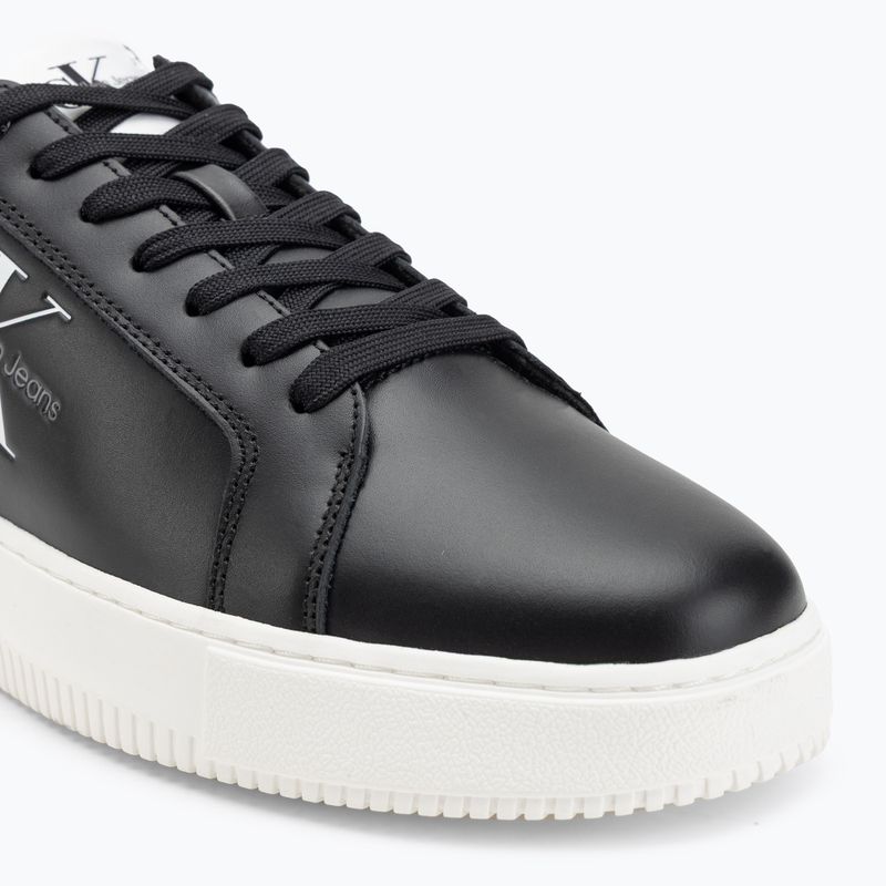 Vyriški batai Calvin Klein YM0YM00681 Chunky Cupsole Monologo Lth triple black/bright white 7