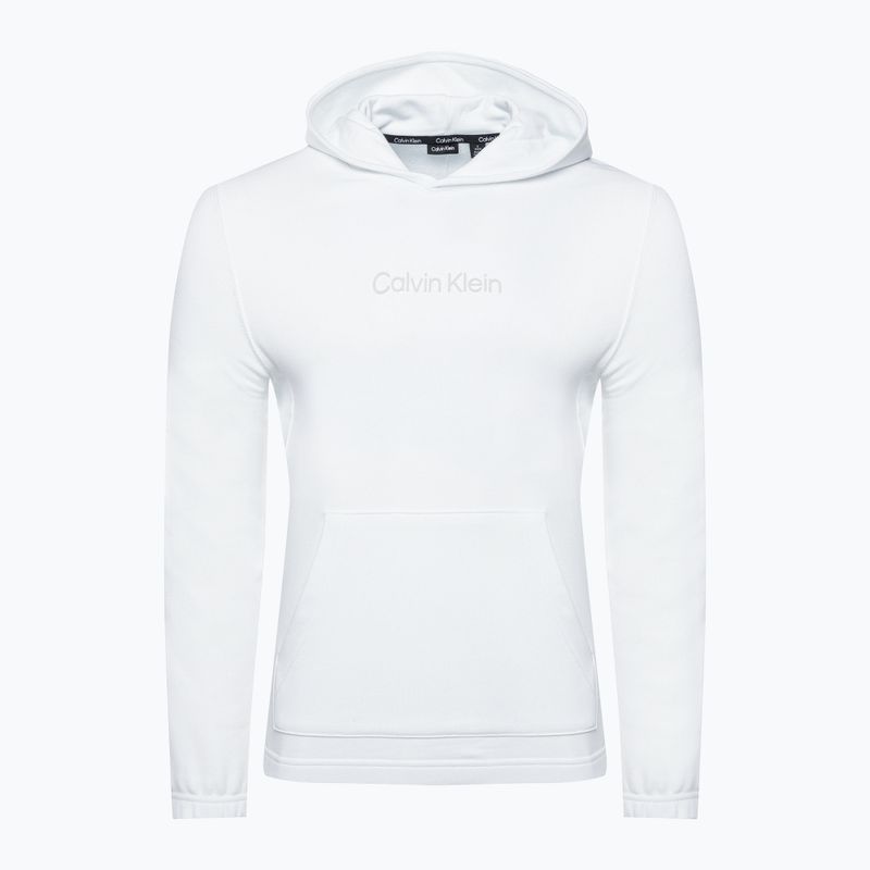 Calvin Klein vyriškas džemperis su gobtuvu YAF bright white 5