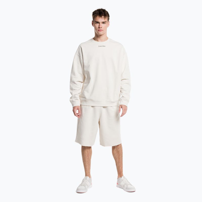 Vyriški Calvin Klein 7" Knit 67U kreidiniai treniruočių šortai 2