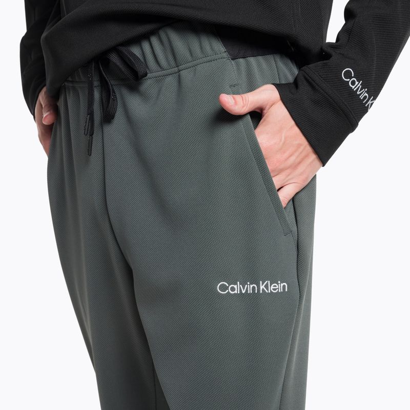 Vyriškos Calvin Klein Knit LLZ urbanistinės elegantiškos treniruočių kelnės 4