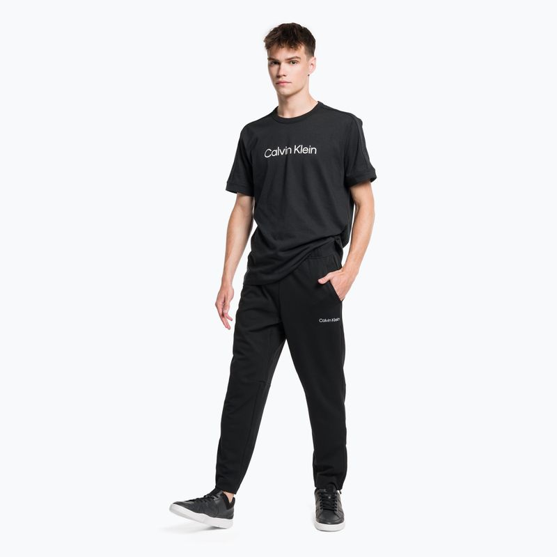 Vyriškos treniruočių kelnės Calvin Klein Knit BAE black beauty 2