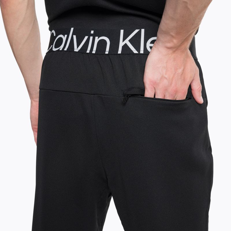 Vyriškos treniruočių kelnės Calvin Klein Knit BAE black beauty 5