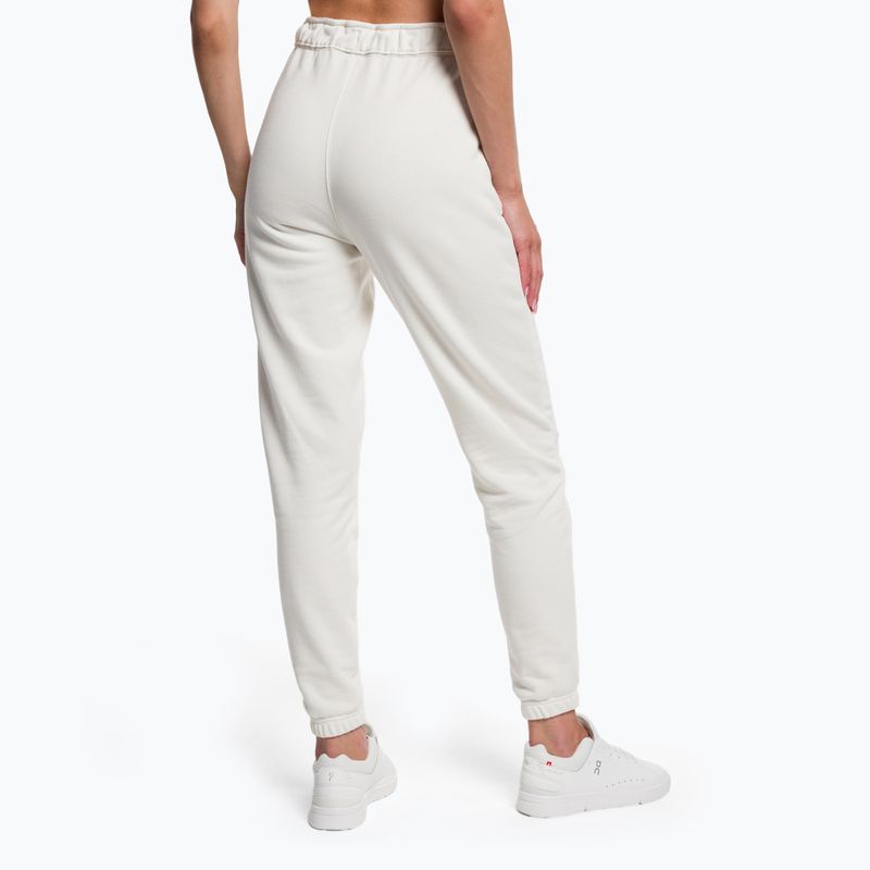 Moteriškos treniruočių kelnės Calvin Klein Knit YBI white suede 3