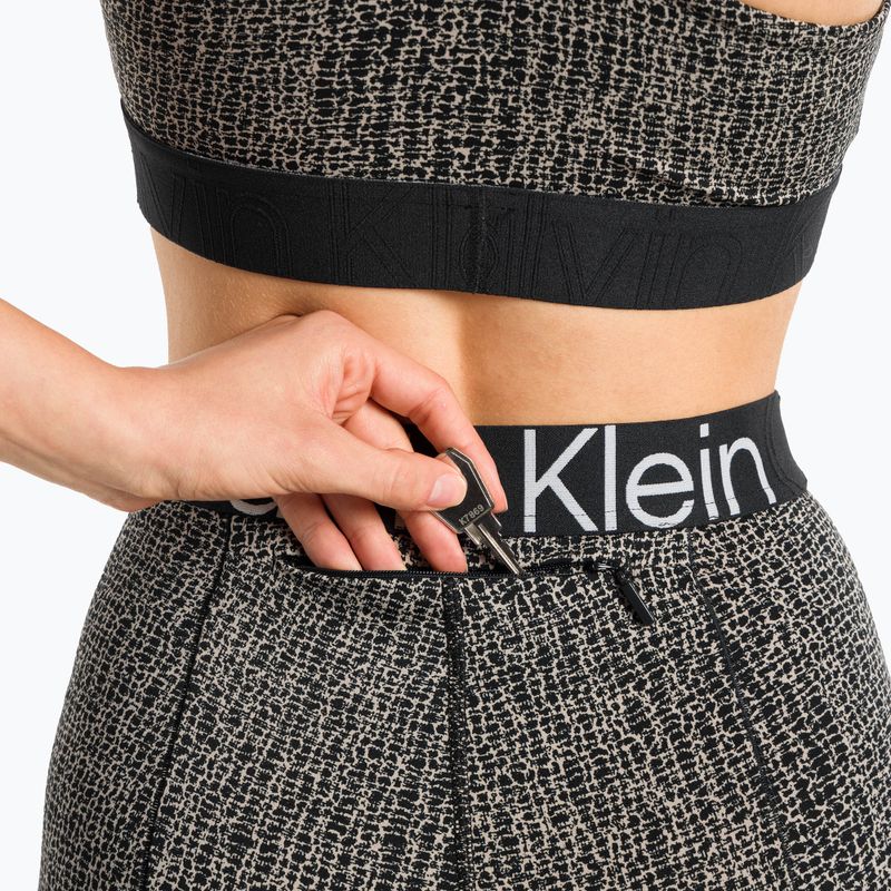 Moteriškos treniruočių tamprės Calvin Klein 7/8 8VR shocking print 4