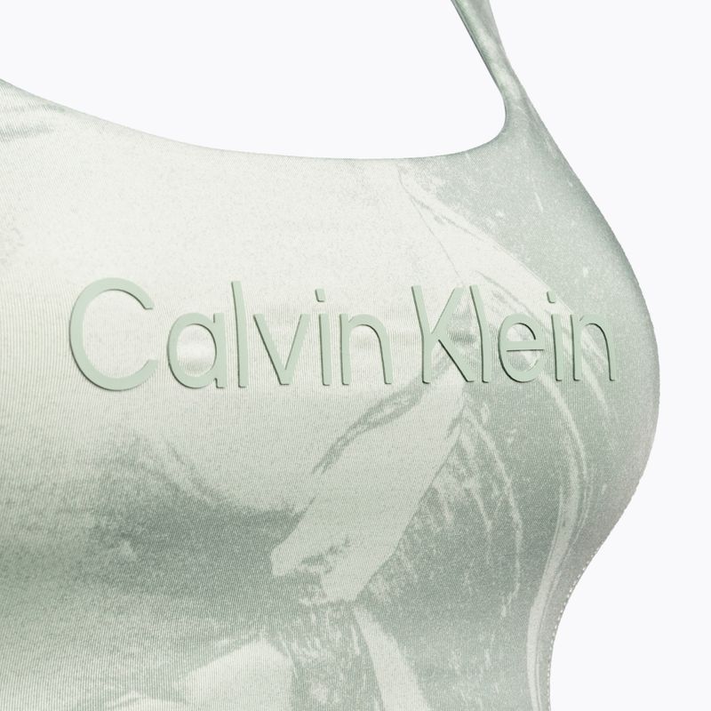 Calvin Klein Medium Support 8UO digital rockform aop fitneso liemenėlė 7