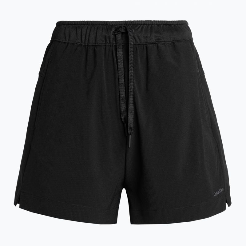 Moteriški treniruočių šortai Calvin Klein Knit BAE black beauty 5