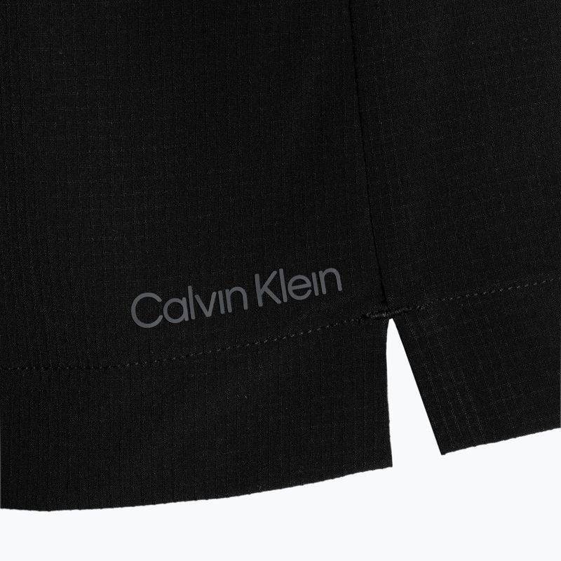Moteriški treniruočių šortai Calvin Klein Knit BAE black beauty 8