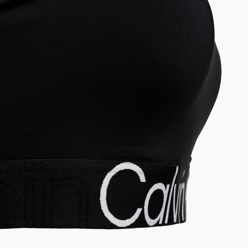 Calvin Klein Medium Support BAE black beauty fitneso liemenėlė 7