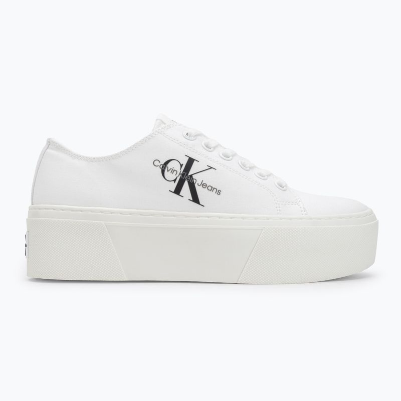 Moteriški sportiniai bateliai Calvin Klein YW0YW01033 Vulc Flatform+ Cupsole Low white 2
