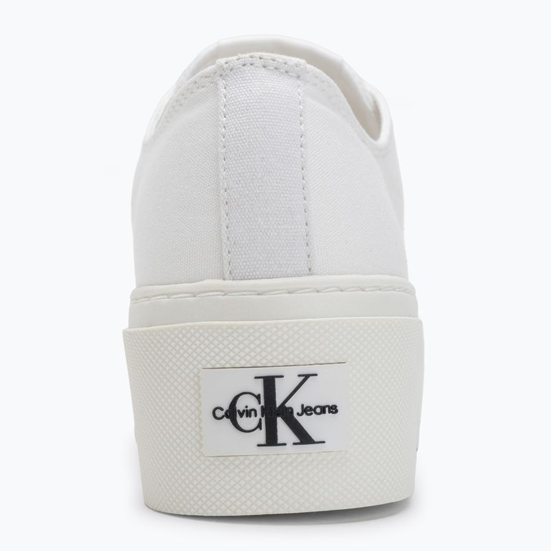 Moteriški sportiniai bateliai Calvin Klein YW0YW01033 Vulc Flatform+ Cupsole Low white 6