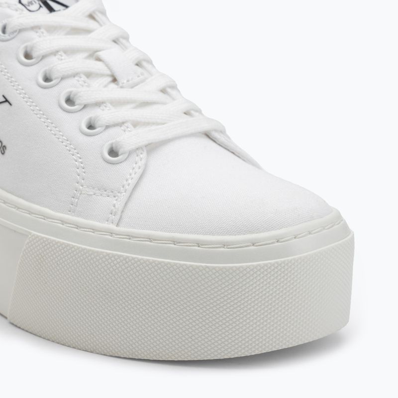 Moteriški sportiniai bateliai Calvin Klein YW0YW01033 Vulc Flatform+ Cupsole Low white 7