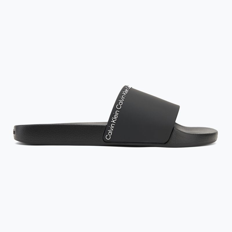 Vyriškos šlepetės Calvin Klein HM0HM00981 Pool Slide Rubber black 2