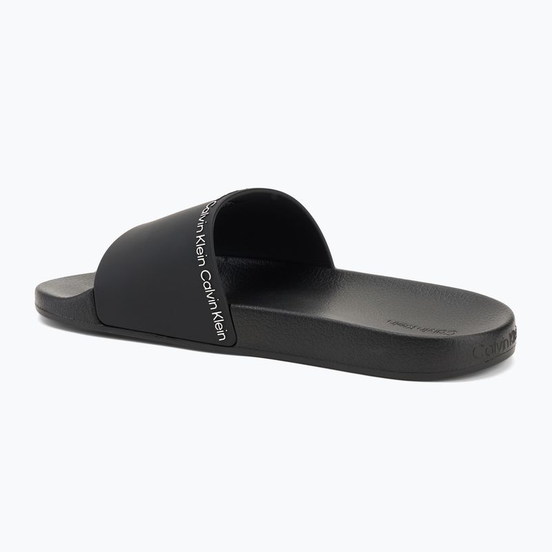 Vyriškos šlepetės Calvin Klein HM0HM00981 Pool Slide Rubber black 3